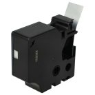 VHBW Dymo D1 Label Tape, 45812, 19 mm, Black-Silver