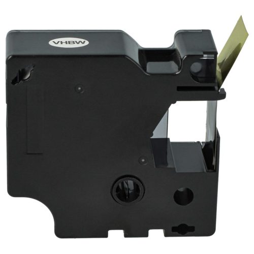 VHBW Dymo 45813 D1 Label Tape - 19 mm Black-Gold