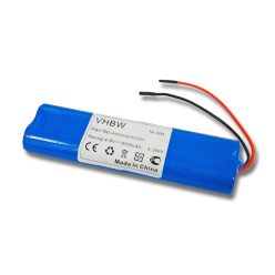   VHBW Emergency Lighting Battery Beltrona, Elro - 900 mAh 4.8 V NiMH