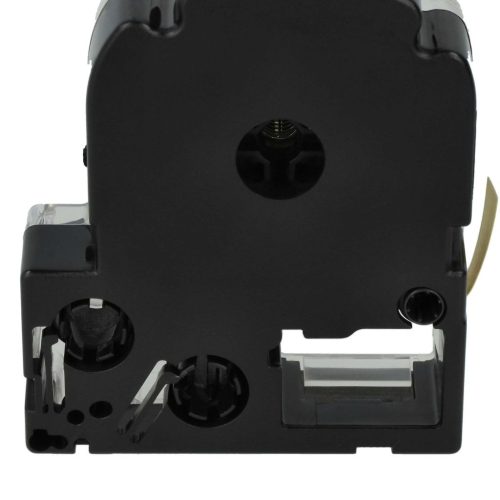 VHBW Epson LC-2YBW Etikettenband, 6mm, Schwarz-Gelb