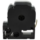 VHBW Epson LC-2YBW Etikettenband, 6mm, Schwarz-Gelb