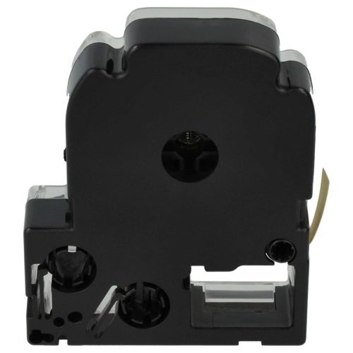 VHBW Epson LC-2YBW Etikettenband, 6mm, Schwarz-Gelb