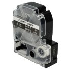 VHBW Epson LC-2BWV Label Tape - 6mm, White-Black