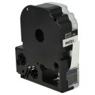 VHBW Epson LC-3WBN Etikettenband, 9 mm, Schwarz-Weiß