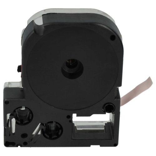 VHBW Epson LC-3YRN Etikettenband - 9 mm - Schwarz/Rot