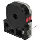 VHBW Epson LC-3YRN Etikettenband - 9 mm - Schwarz/Rot