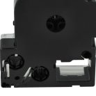 VHBW Epson LC-3BWV Etikettenband - 9mm, Weiß-Schwarz