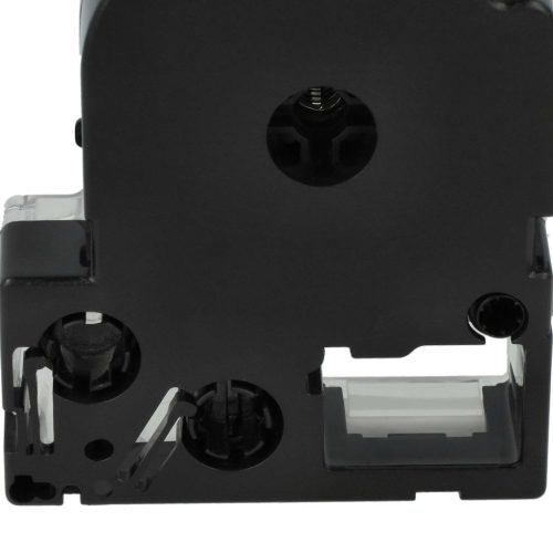 VHBW Epson LC-3BWV Etikettenband - 9mm, Weiß-Schwarz