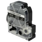 VHBW Epson LC-3BWV Etikettenband - 9mm, Weiß-Schwarz