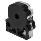 VHBW Epson LC-3BWV Etikettenband - 9mm, Weiß-Schwarz
