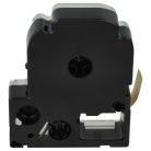 VHBW Epson LC-4WBW Etikettenband - 12 mm, Schwarz-Gelb