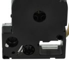 VHBW Epson LC-4WBW Etikettenband - 12 mm, Schwarz-Gelb