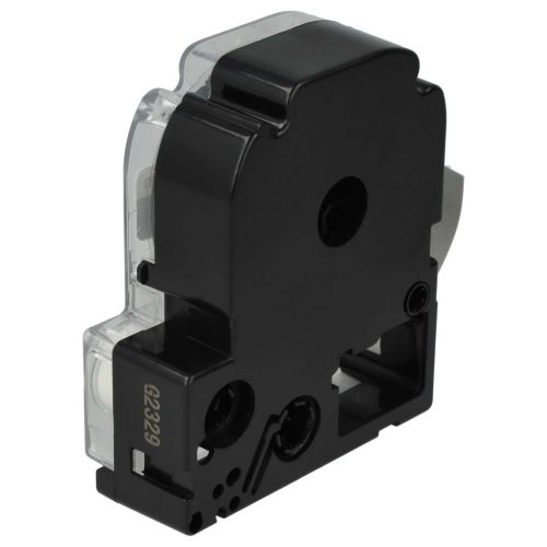 VHBW Epson LC-5BWV Label Tape, 18 mm, White-Black