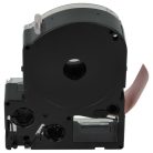 VHBW Epson LC-6YRN Etikettenband - 24 mm, Schwarz-Rot