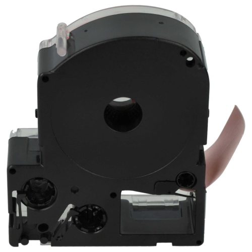 VHBW Epson LC-6YRN Etikettenband - 24 mm, Schwarz-Rot