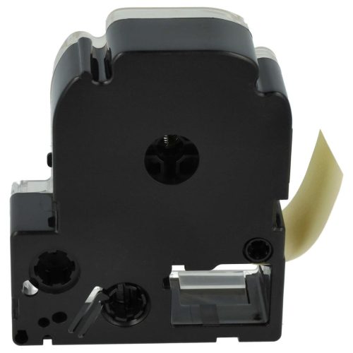 VHBW Epson LC-6WBW Etikettenband, 24 mm, Schwarz-Gelb