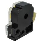 VHBW Epson LC-6WBW Etikettenband, 24 mm, Schwarz-Gelb