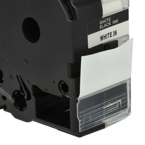 VHBW Epson LC-7WBN Label Tape - 36mm, Black-White