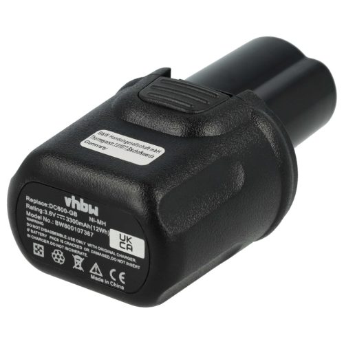 VHBW Electric Tool Battery DE9054, DE9054-XJ - 3300 mAh 3.6 V NiMH