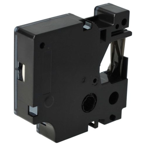VHBW Dymo D1 Label Tape, 43610, 6 mm, Black-Clear
