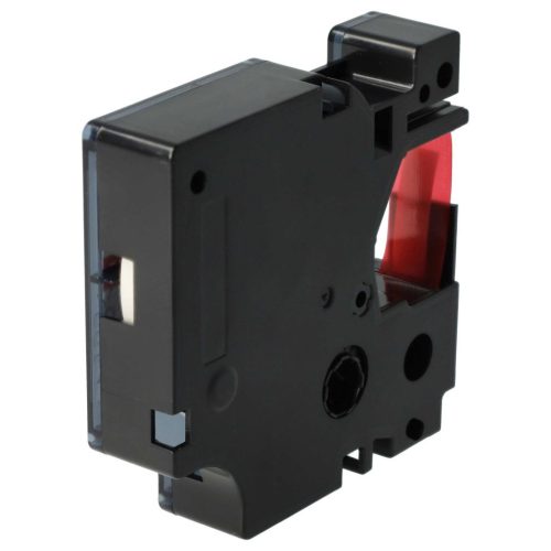 VHBW Dymo D1 Label Tape, 43615, 6 mm, Red-White