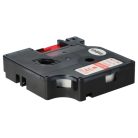 VHBW Dymo D1 Label Tape, 43615, 6 mm, Red-White