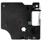 VHBW Dymo D1 40917 Label Tape - 9 mm, Black-Red
