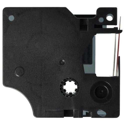 VHBW Dymo D1 40917 Label Tape - 9 mm, Black-Red