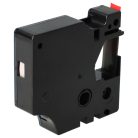 VHBW Dymo D1 40917 Label Tape - 9 mm, Black-Red