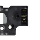 VHBW Dymo 40924 D1 Label Tape - 9 mm Gold-Black