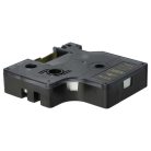 VHBW Dymo 40924 D1 Label Tape - 9 mm Gold-Black