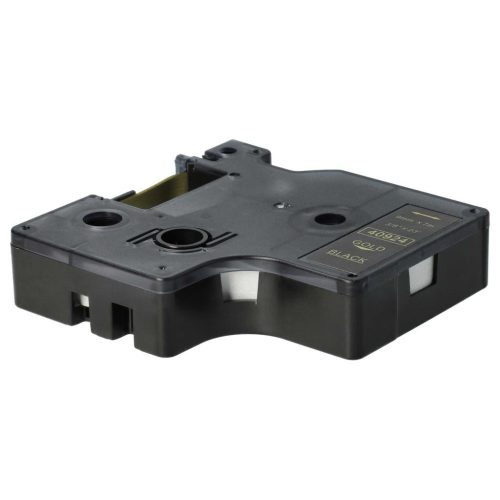 VHBW Dymo 40924 D1 Label Tape - 9 mm Gold-Black