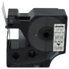 VHBW Dymo D1 Label Tape, 53710, 24mm, Black-Clear