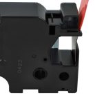 VHBW Dymo D1 Label Tape, 53717, 24 mm, Black-Red