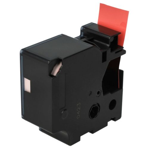 VHBW Dymo D1 Label Tape, 53717, 24 mm, Black-Red
