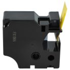 VHBW Dymo D1 Label Tape, 53718, 24mm, Black-Yellow