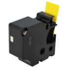 VHBW Dymo D1 Label Tape, 53718, 24mm, Black-Yellow