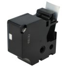 VHBW Dymo D1 Label Tape, 53722, 24 mm, Black-Silver