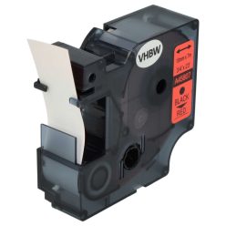 VHBW Dymo 45807 Label Tape, D1 - 19mm, Black-Red