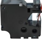 VHBW Dymo 45807 Label Tape, D1 - 19mm, Black-Red