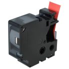 VHBW Dymo 45807 Label Tape, D1 - 19mm, Black-Red