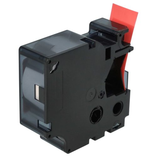 VHBW Dymo 45807 Label Tape, D1 - 19mm, Black-Red