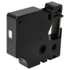 VHBW Dymo D1 Label Tape, 45010, 12 mm, Black-Clear