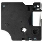 VHBW Dymo D1 Label Tape, 45010, 12 mm, Black-Clear