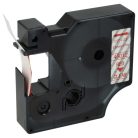 VHBW Dymo D1 Label Tape, 45012, 12 mm, Red-Clear