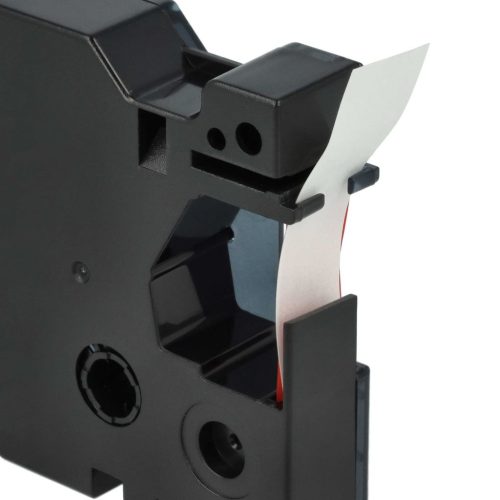 VHBW Dymo D1 Label Tape, 45012, 12 mm, Red-Clear