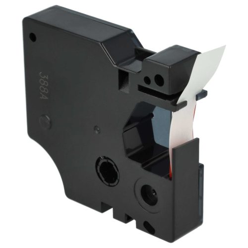 VHBW Dymo D1 Label Tape, 45012, 12 mm, Red-Clear