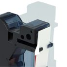 VHBW Dymo 45015, D1 Label Tape - 12 mm, Red-White