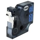 VHBW Dymo D1 Label Tape, 45016, 12mm, Black-Blue