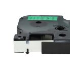 VHBW Dymo D1 Label Tape, 45019, 12mm, Black-Green